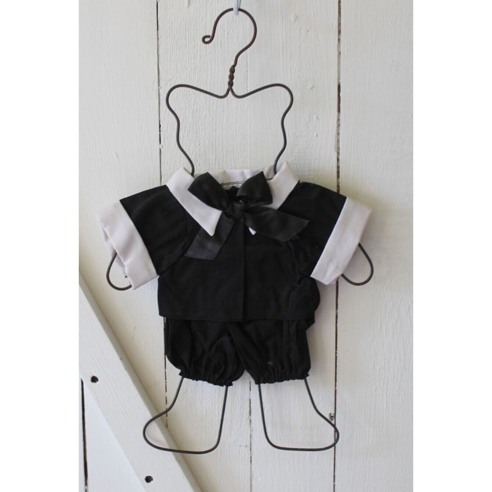 Tender Heart Treasures Pilgrim Outfit Vintage 1990 Coat Pants 25916 w/Hanger
